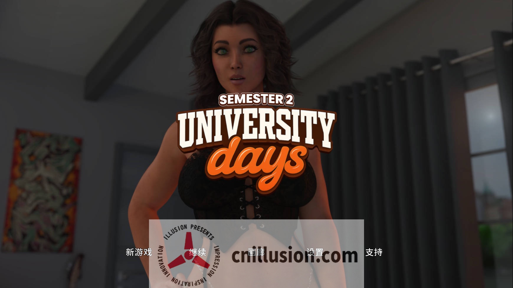 大学时代/University Days S2: Ep.5 官方中文 [SLG/官中/动态] [4.3G/FM/WY]