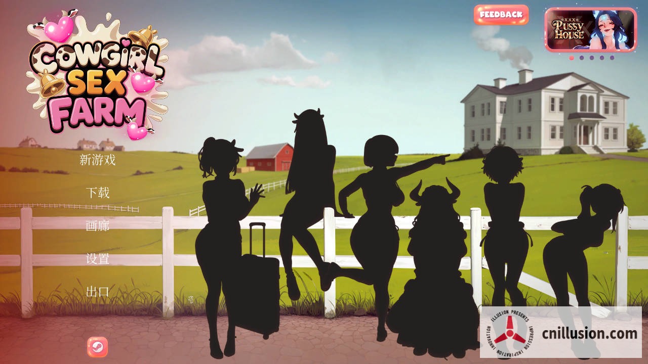 [SLG/官中/动态] 奶牛娘性爱农场 [COWGIRL SEX FARM] [v1.0 官方中文] [PC] [142M/FM/WY]