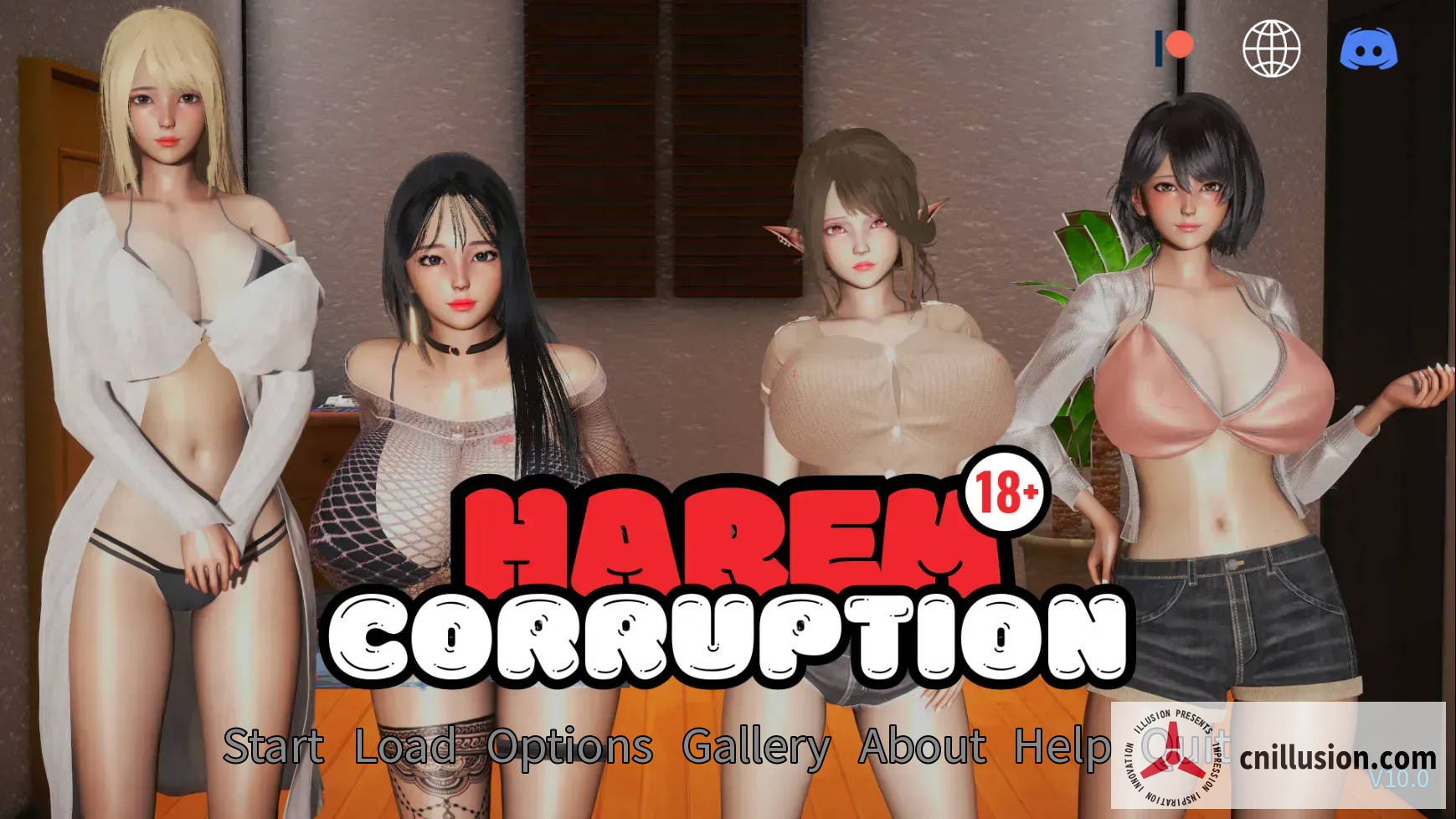 后宫腐败 Harem Corruption [V10.0 官方中文] [PC] [SLG/官中/动态] [721M/FM/WY]