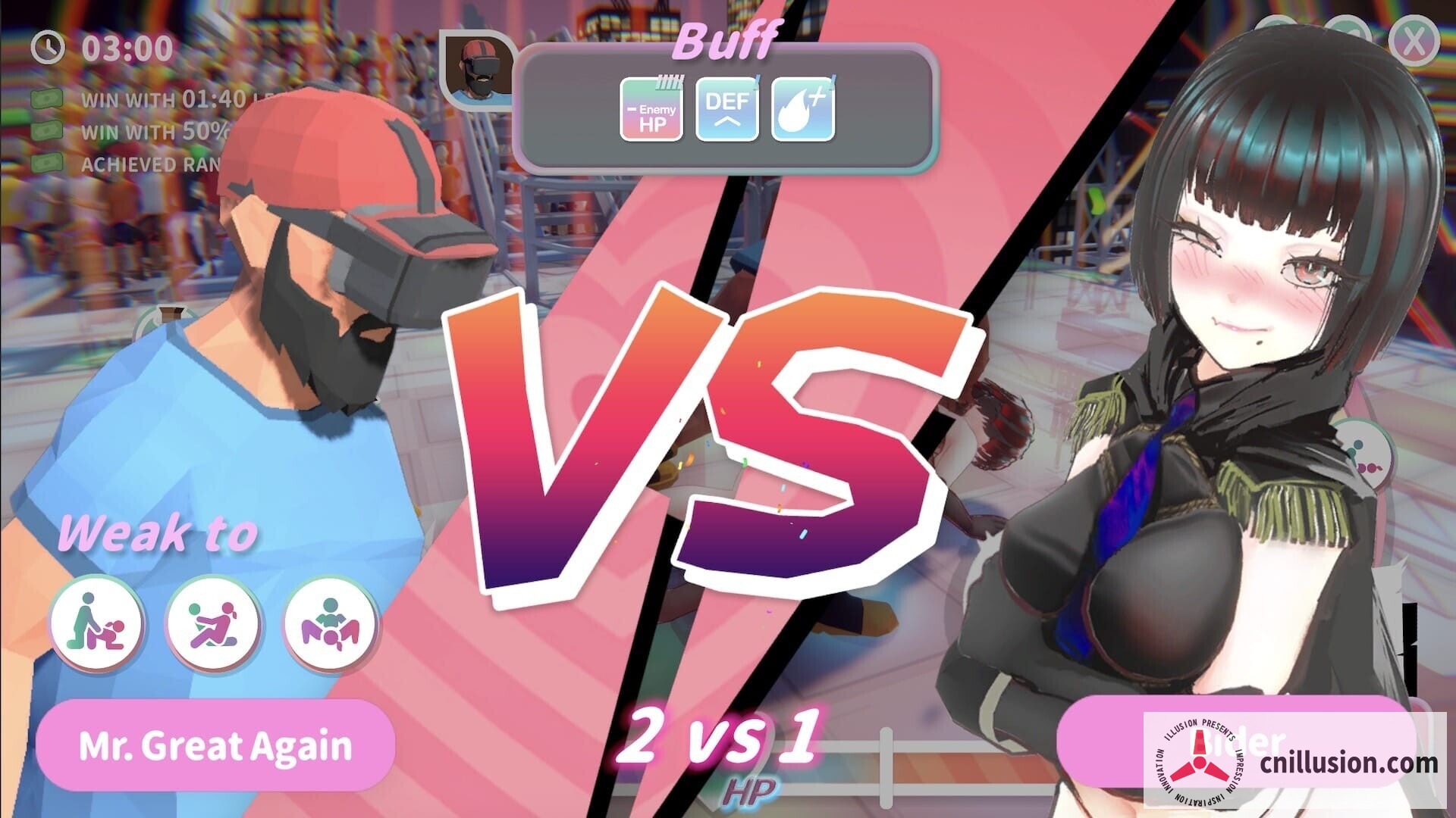 U.F.F.C 天下第一色色武道会 demo 官中步兵版 [PC] [SLG/官中/动态] [1.8G/FM/微云]