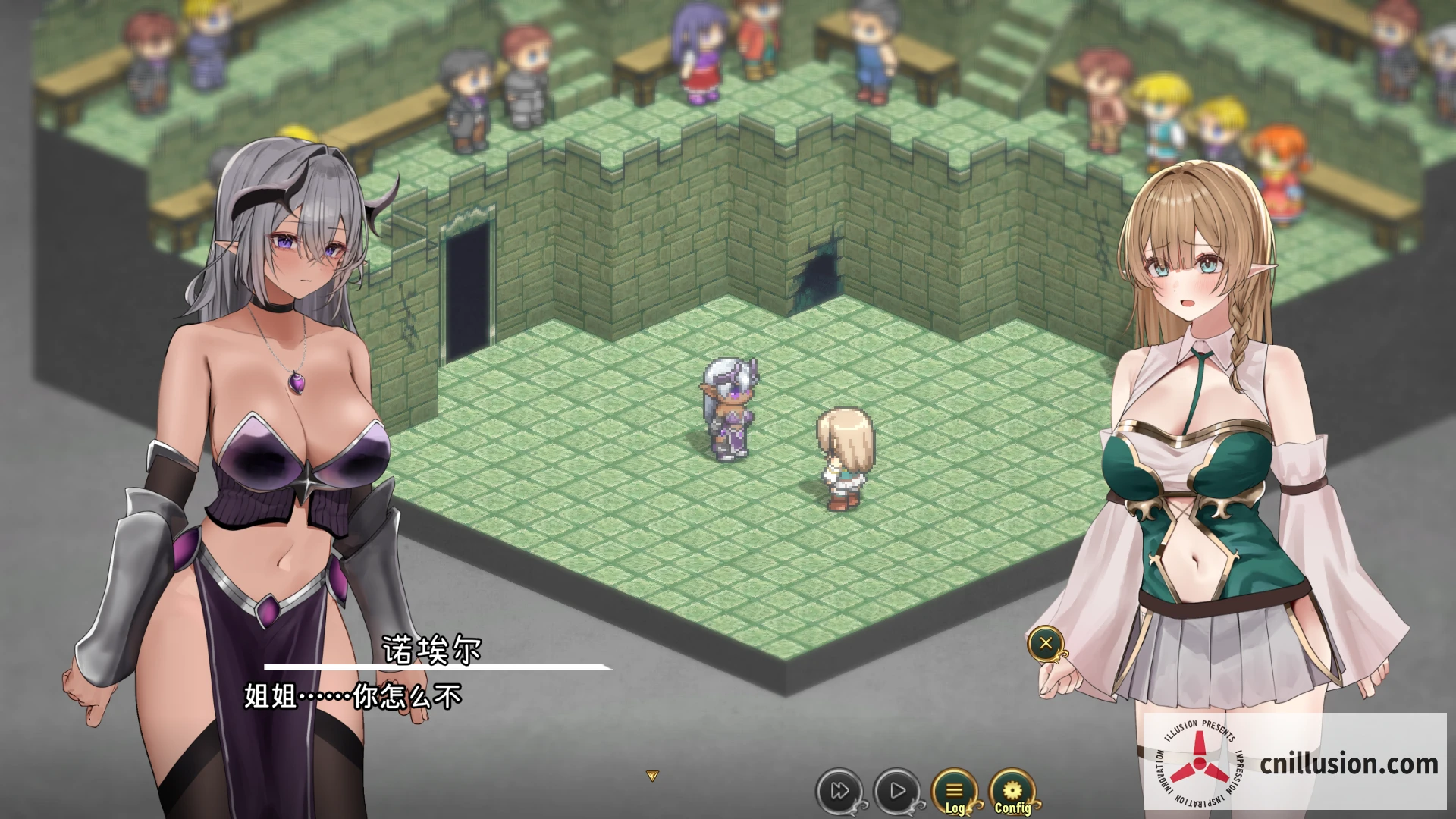 奸落的黑暗精灵 姦落のダークエルフ [官方中文体验版] [PC] [RPG/官中/恶堕] [3.4G/FM/微云]