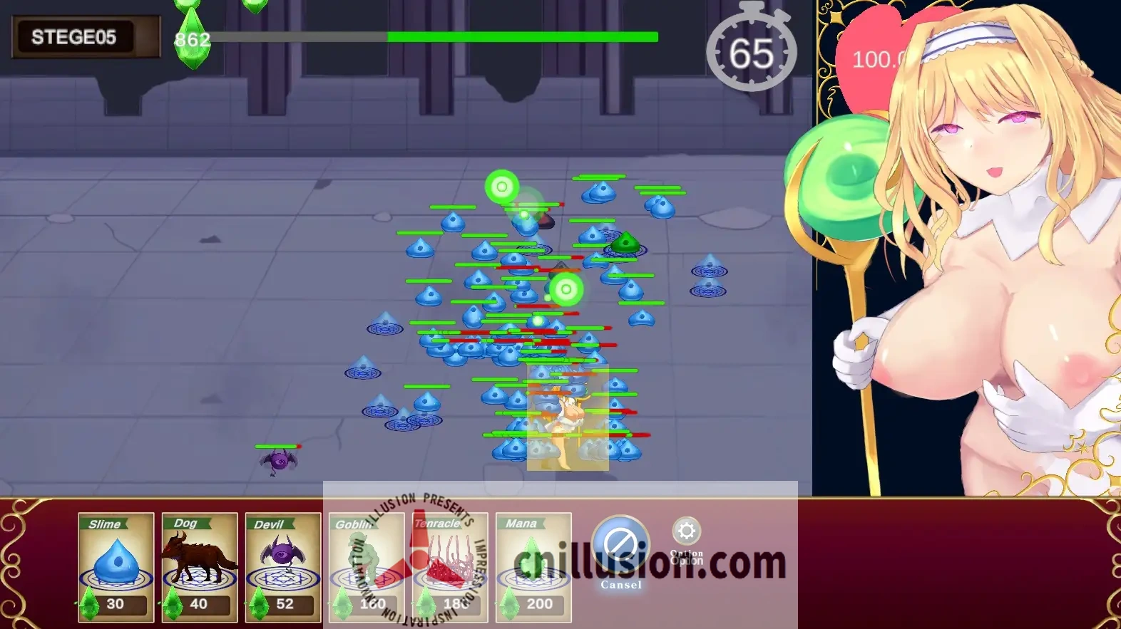 [新作SLG/动态/恶堕] 逆サバイバー 淫乱女神リリア ～快楽に沈む迷宮～ 正式版[FM/4G/百度]