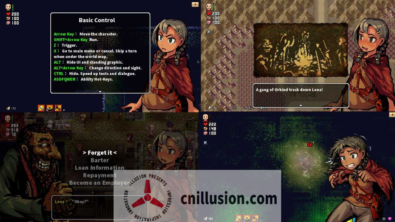 [ARPG/官中/动态] 洛娜的世界/LonaRPG Ver0.10.0.1+MOD 官方中文 [640M/FM/WY]