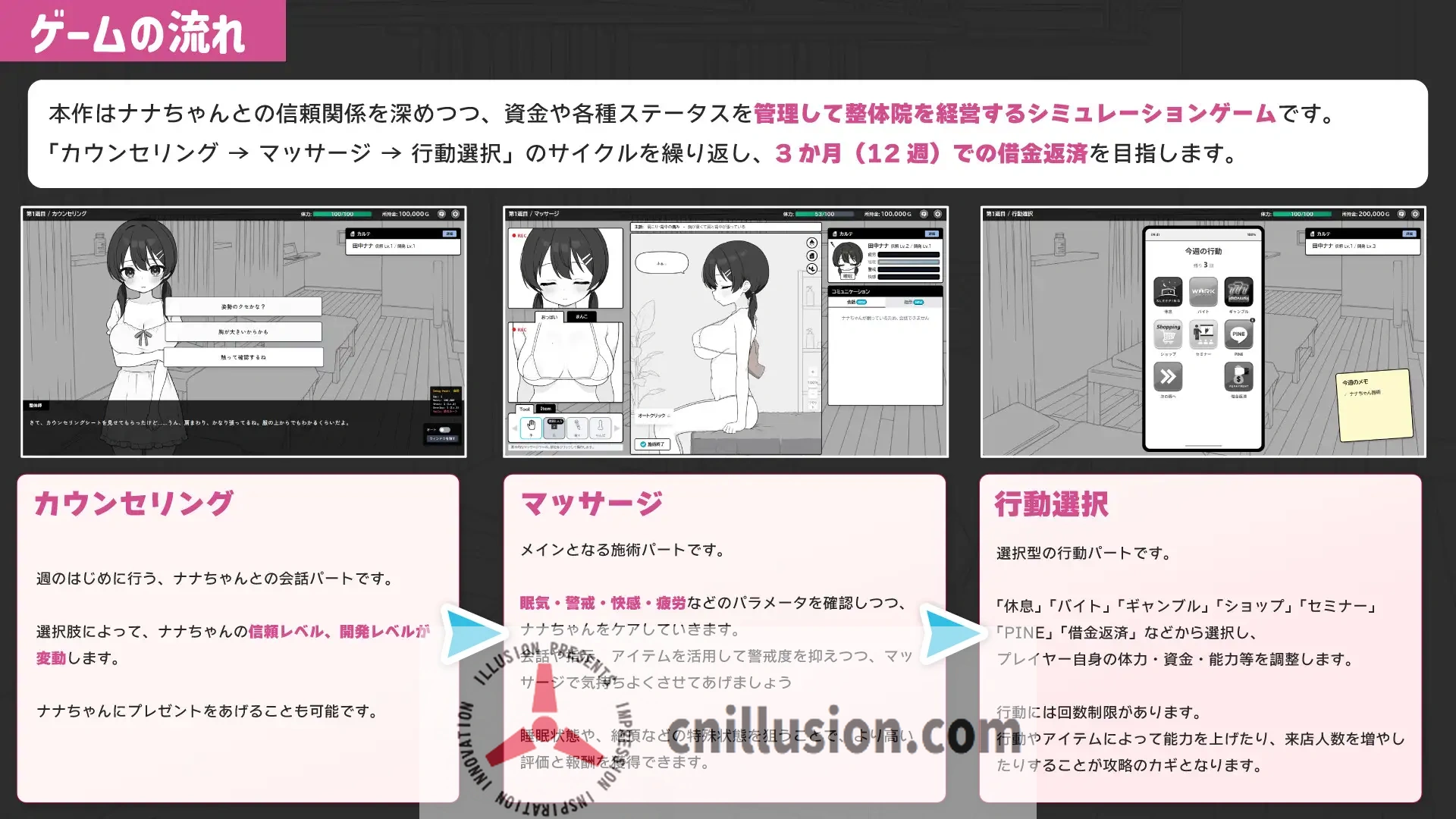 [精品SLG/官中/动态/更新]心跳！性感按摩 ドキドキ!性感マッサージ v1.0.7 官方中文版+存档[直链/百度/500M]