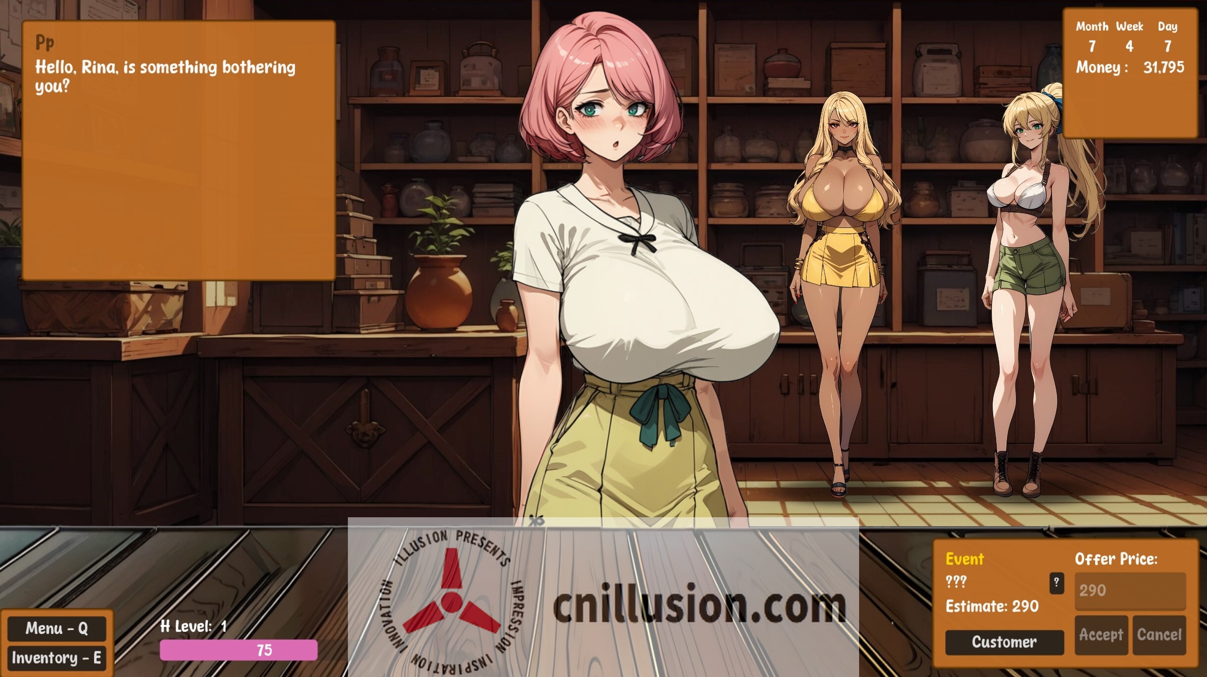 [模拟经营SLG/中文/更新] 典当的乐趣 Pawn Pleasure Ver0.4.16 官中步兵版 [PC+安卓][FM/百度/700M]