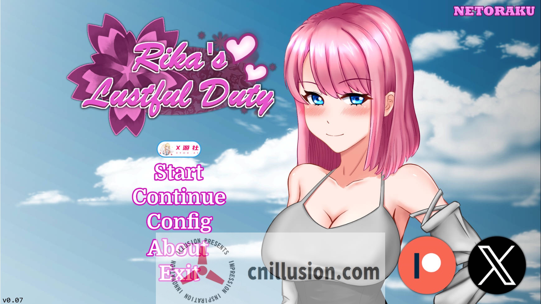 [SLG/汉化/NTR] 丽卡的欲望任务/Rika\'s Lustful Duty v0.07 AI汉化 [663M/FM/WY]
