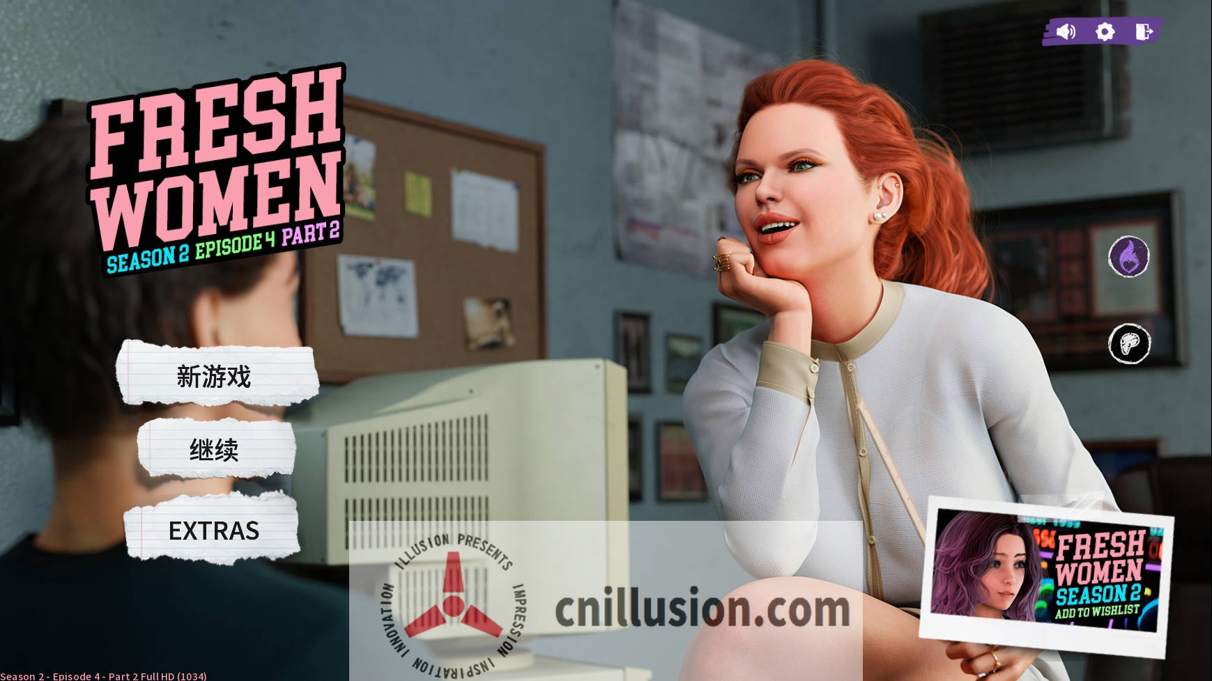 [SLG/官中/更新] 新生也疯狂/FreshWomen S2 Ep.4 P2 官方中文 [5G/FM/WY]