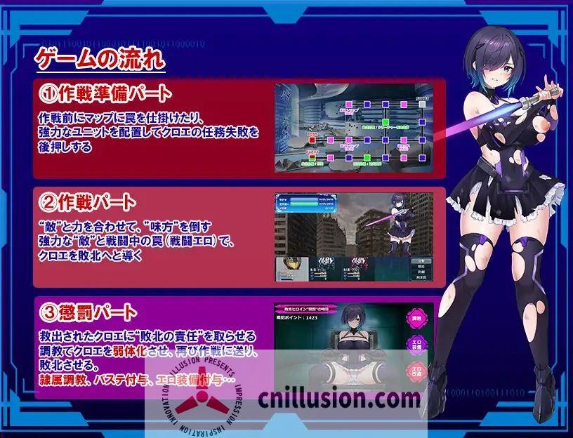 [精品RPG/汉化]圣隶战姬克洛伊～直到“最强”沉沦于权力～聖隷戦姫クロエ～「最強」が権力に沈むまで～Ver1.03 AI汉化版+全回想[FM/百度/1G]