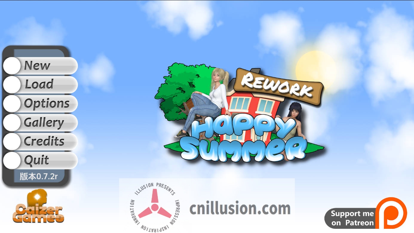 [SLG/汉化/动态] 快乐的暑假/Happy Summer Ver0.7.2r AI汉化 [1.5G/FM/WY]