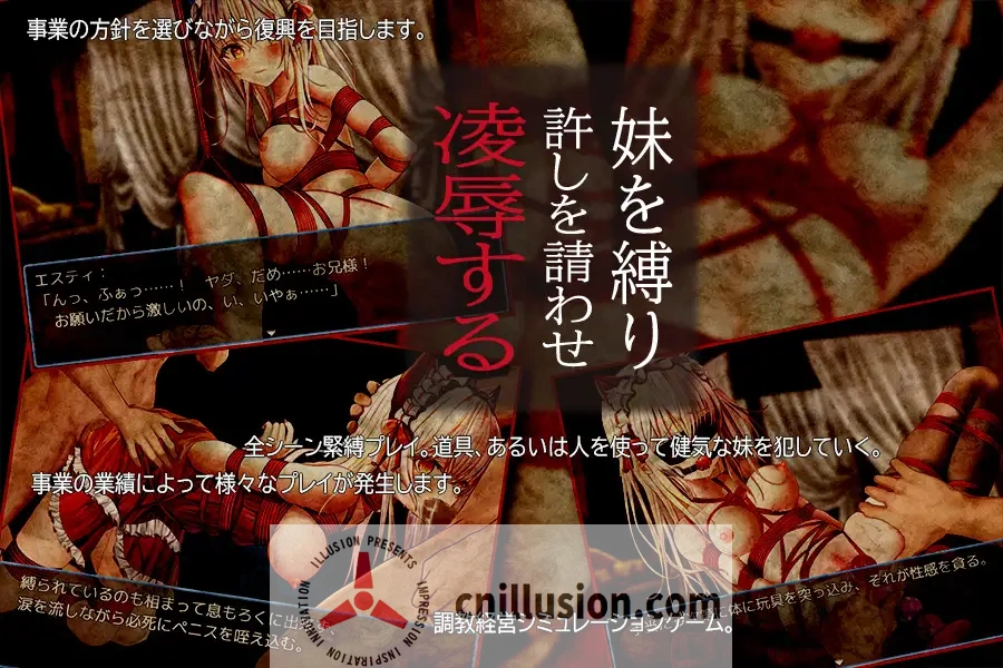 【RPG/汉化】兄妹危险的红线/赤い紐と兄妹のパラフィリア AI汉化版【1.08G】【百度网盘/直链】