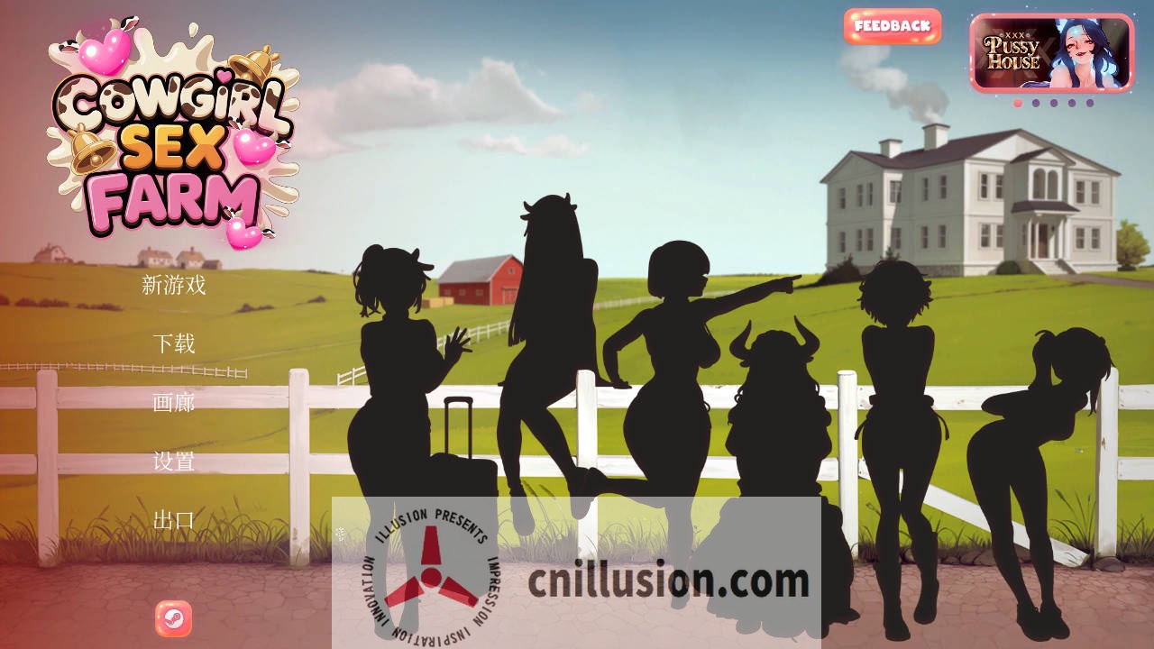 [SLG/官中/动态] 奶牛娘性爱农场COWGIRL SEX FARM 官方中文 [142M/FM/WY]
