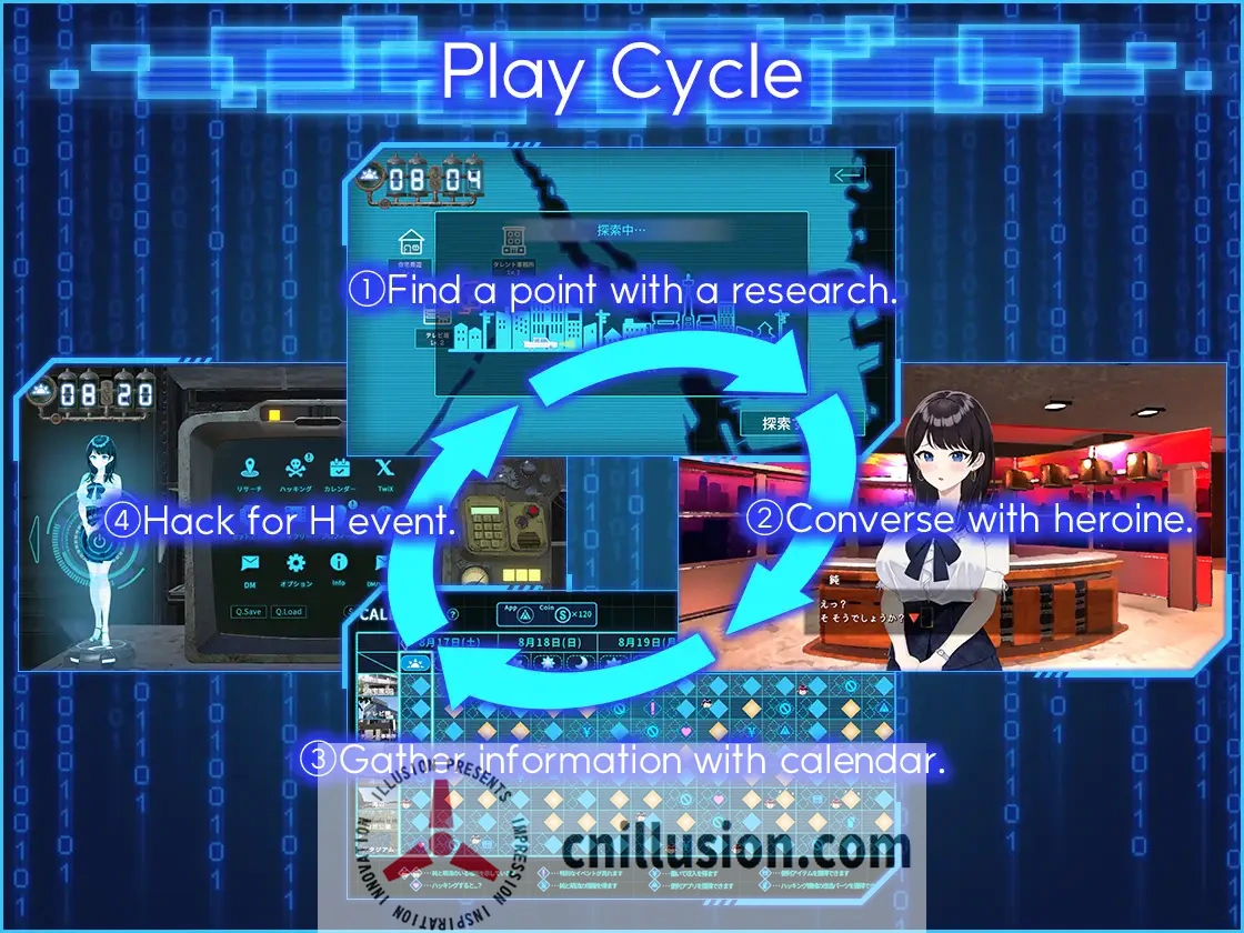 【SLG/官中】LOOK.hacII 手机摄像头x盗摄/LOOK.hacII -ルック・ハックII- Ver1.5 官方中文版【5G】【微云网盘/直链】