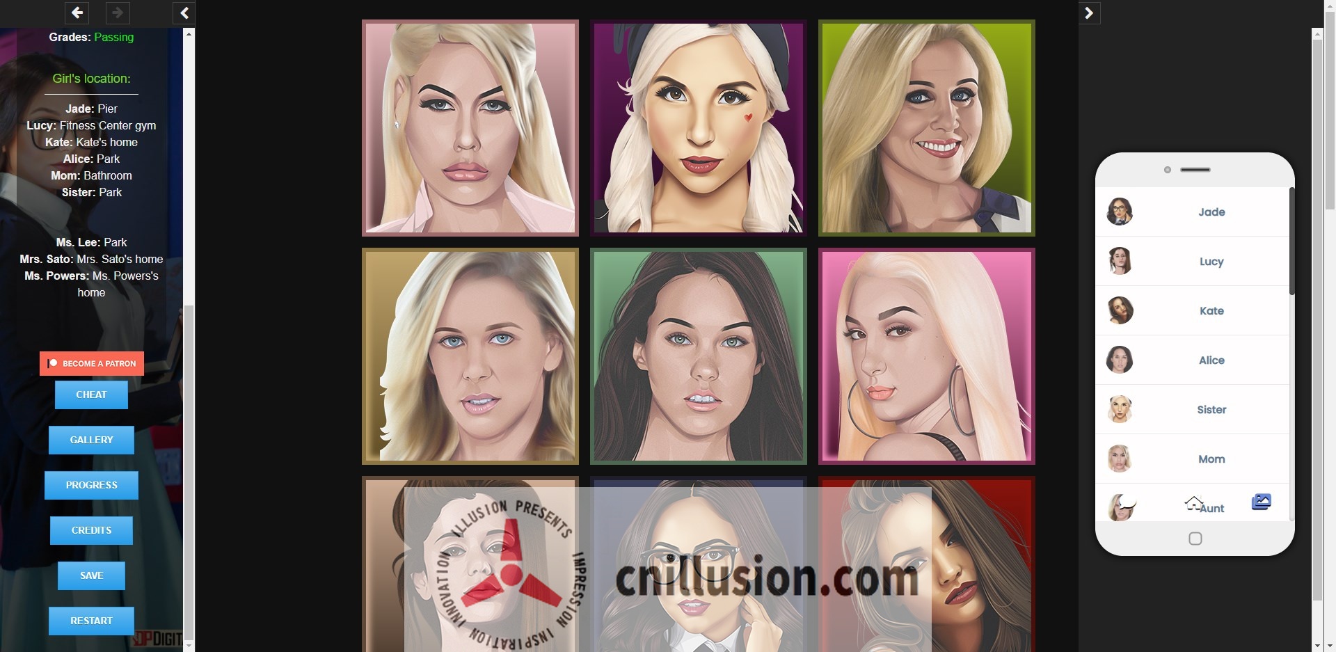 [SKG/真人/HTML] 成为某人/Become Someone v1.70 浏览器汉化 [9.3G/FM/WY]