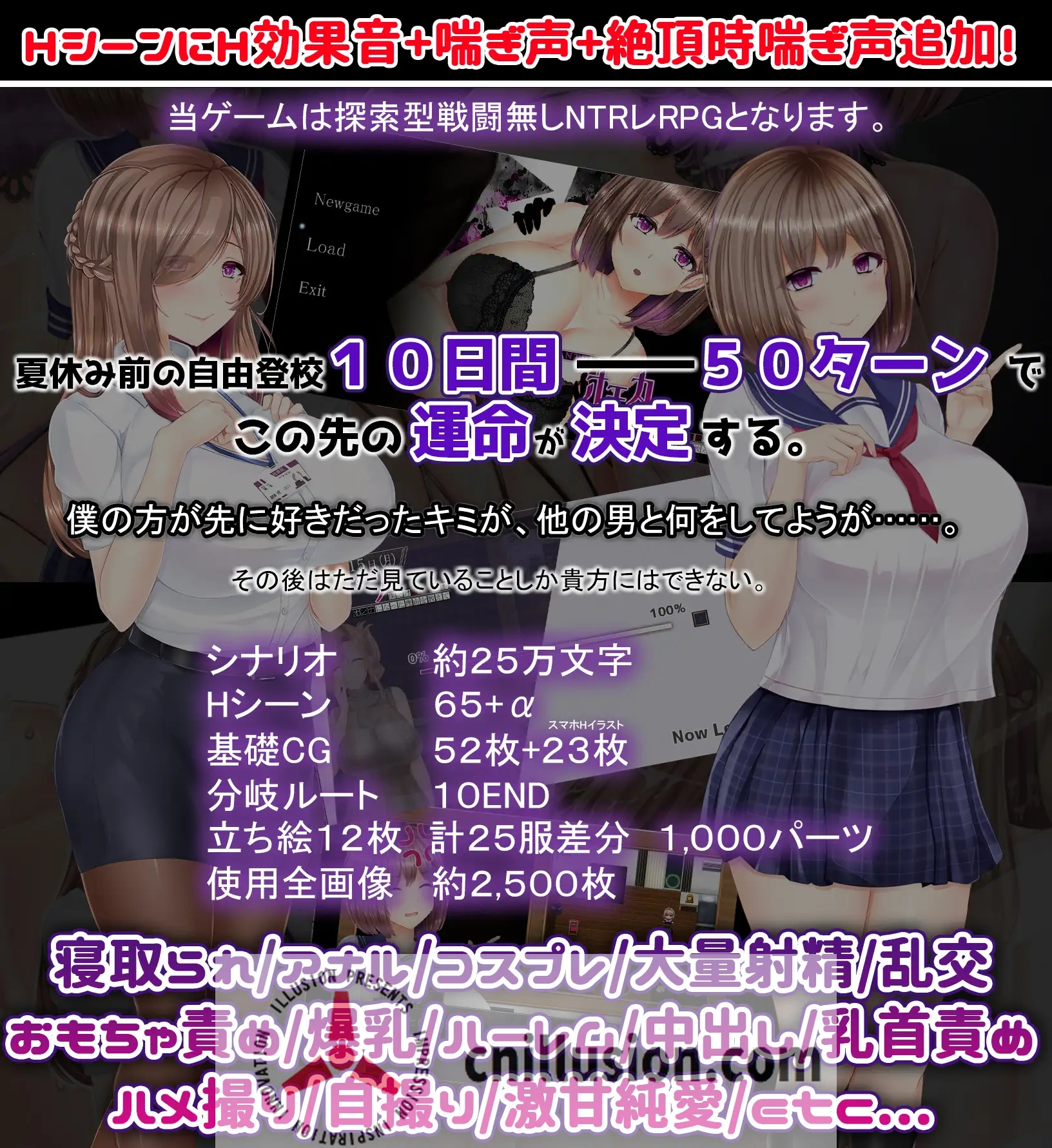 【精品RPG/汉化/动态】NTRレRPG オチカノ ～僕だけだった君がオンナになった理由を教えて～V1.04 AI汉化版【2.1G】【微云网盘/直链】