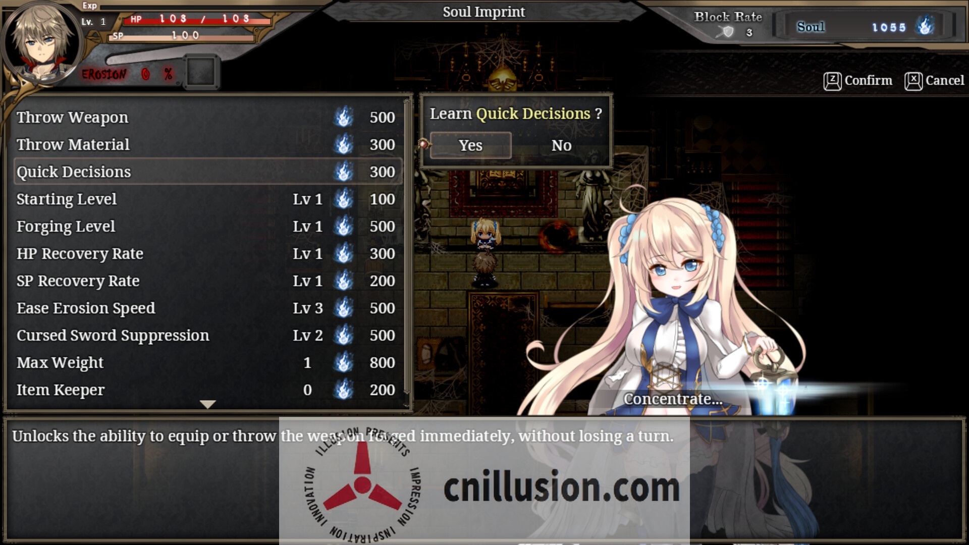 [精品ARPG/中文/更新]苍色之光与魔剑锻造师 蒼キ光と魔剣の鍛冶師 V1.01R 官方中文步兵版[FM/4.5G/百度]