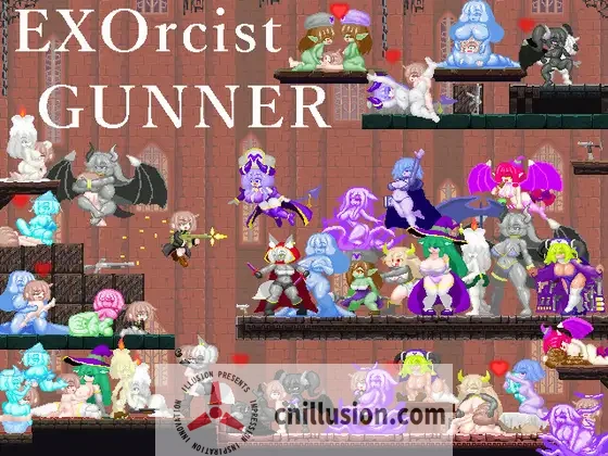 [像素ACT/动态/拉大车] 驱魔人枪手 EXOrcist GUNNER V1.0.1 正式版 [FM/百度/120M]