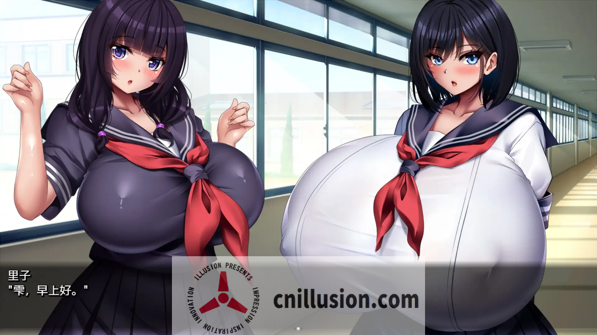 [日系RPG精翻汉化]学校で一番爆乳なJKと暮らしてみた 与学校第一爆乳JK的生活1.0汉化版[双端2.85G/FM/BD]