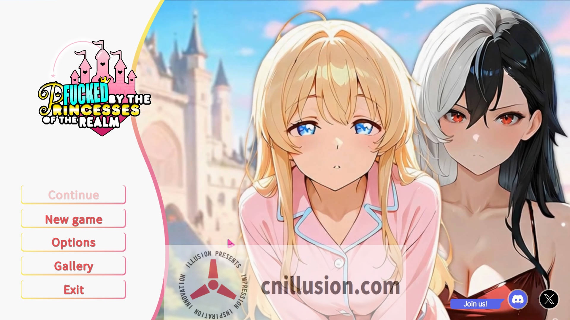 [SLG/官中/动态] 和王国公主们做爱/Fucked by the Princesses of the Realm 官方中文 [732M/FM/WY]