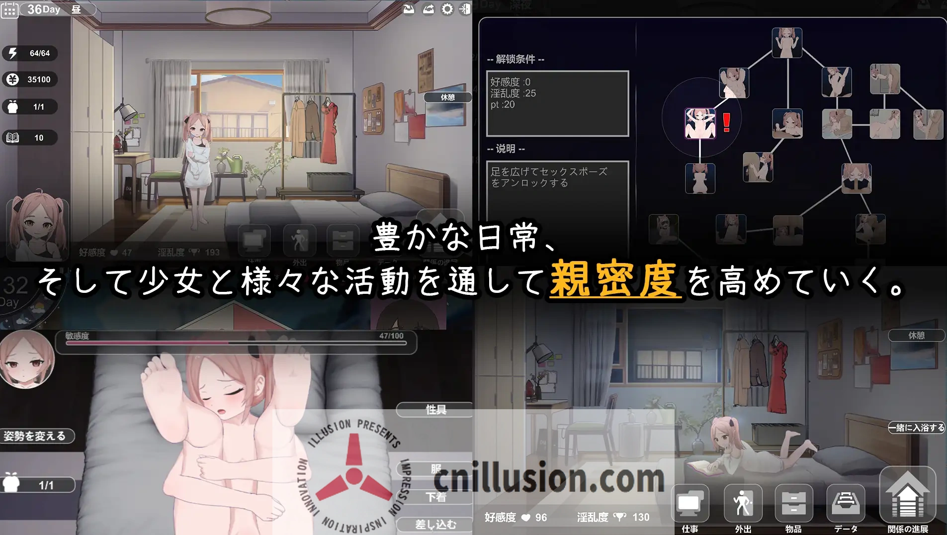 【SLG/汉化/新作】与离家出走少女的同居生活/家出少女との同棲生活 AI汉化版【500M】【微云网盘/直链】