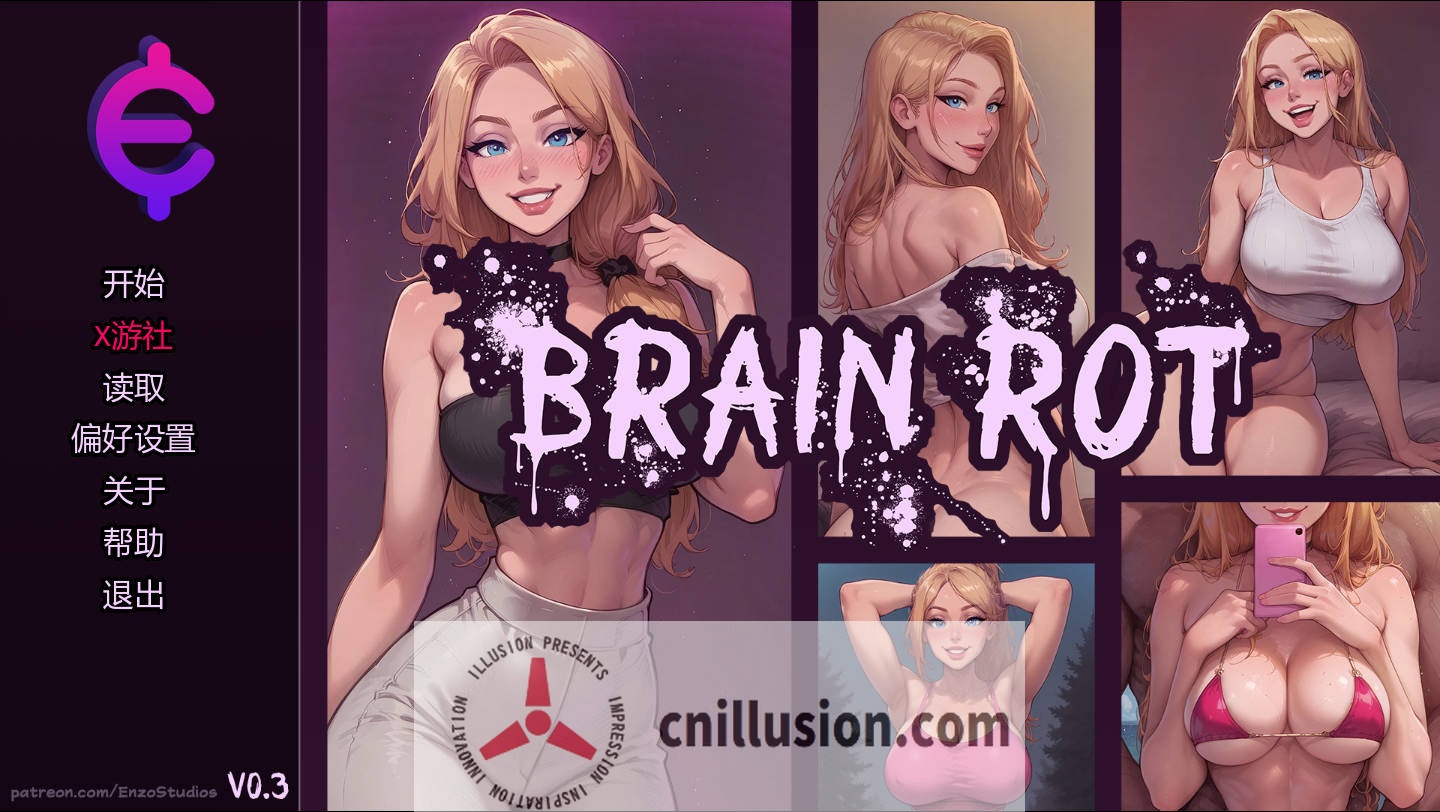 [SLG/汉化/NTR] 迷脑纪元/Brain Rot Ver0.3 AI汉化 [456M/FM/WY]