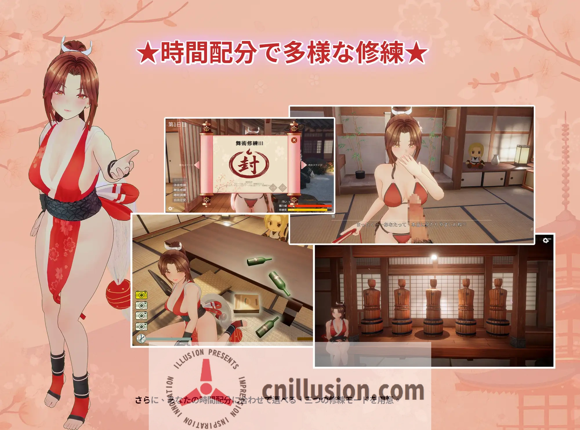 【3D游戏/官中】忍法帖 ～舞之淫术传承之道～/忍法帖 ～舞の淫術伝承の道～官方中文版【6G】【微云网盘/直链】