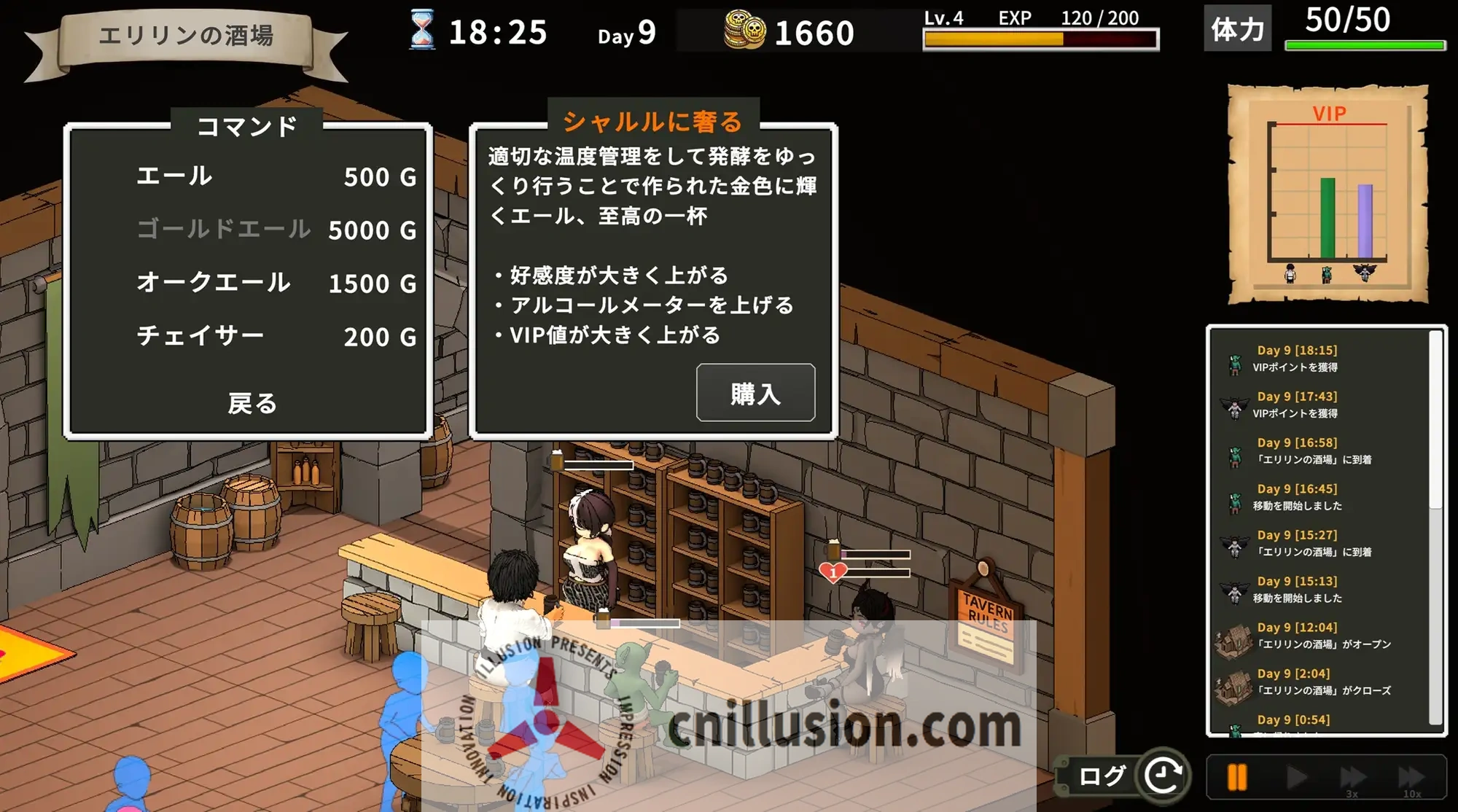 【SLG/官中/动态】艾琳的酒馆～大家都盯上了店主！？～/エリリンの酒場～みんなマスターを狙っている!?～ Ver1.01 官方中文版【1.3G】【微云网盘/直