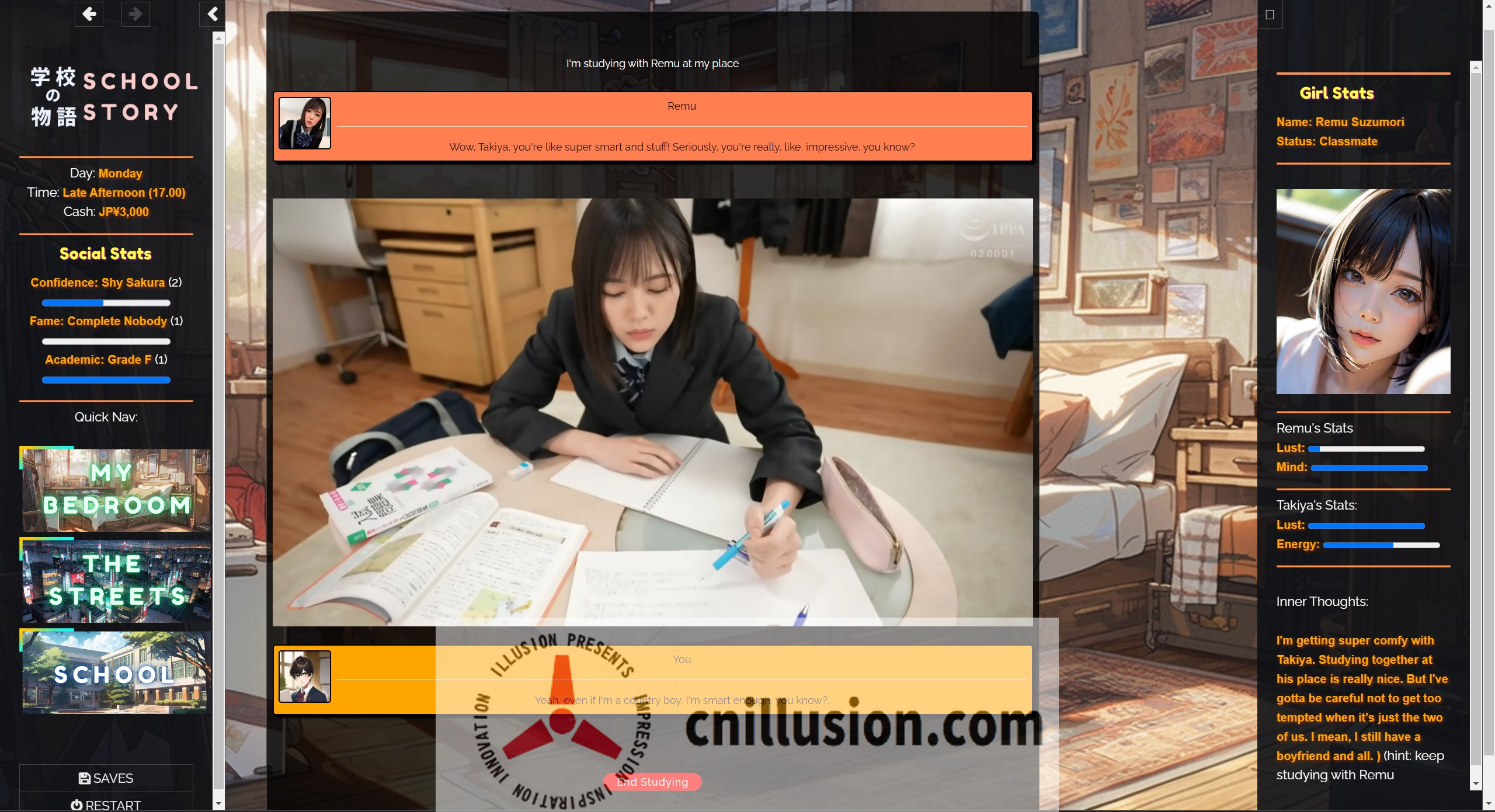 [SLG/真人/HTML] 学校の物语 Gakko No Monogatari V0.23 浏览器汉化 [19.8G/FM/WY]