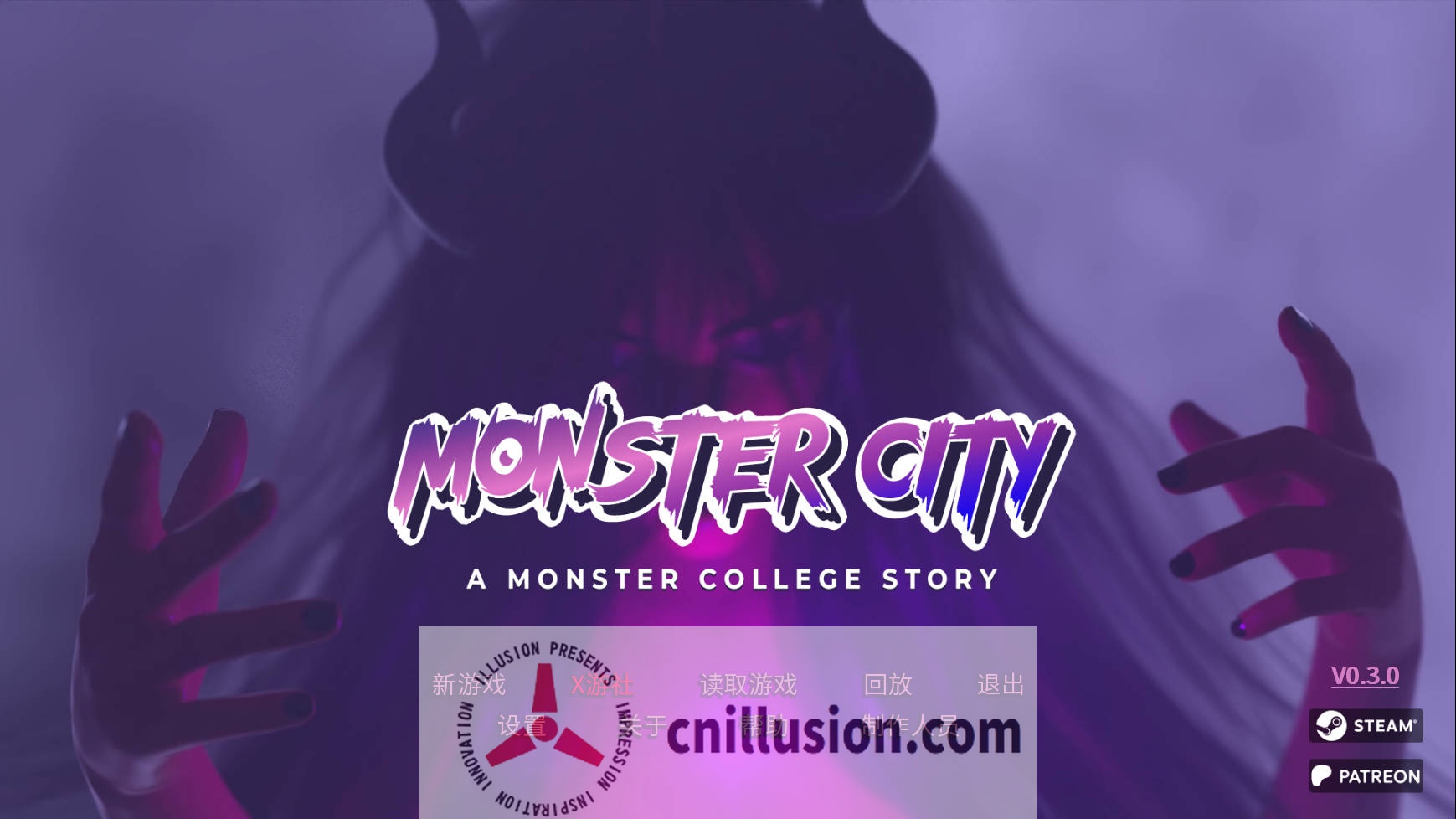 [SLG/汉化/动态] 怪物城市：怪物学院的故事/Monster City A Monster College Story V0.3.0 AI汉化 [1.2G/