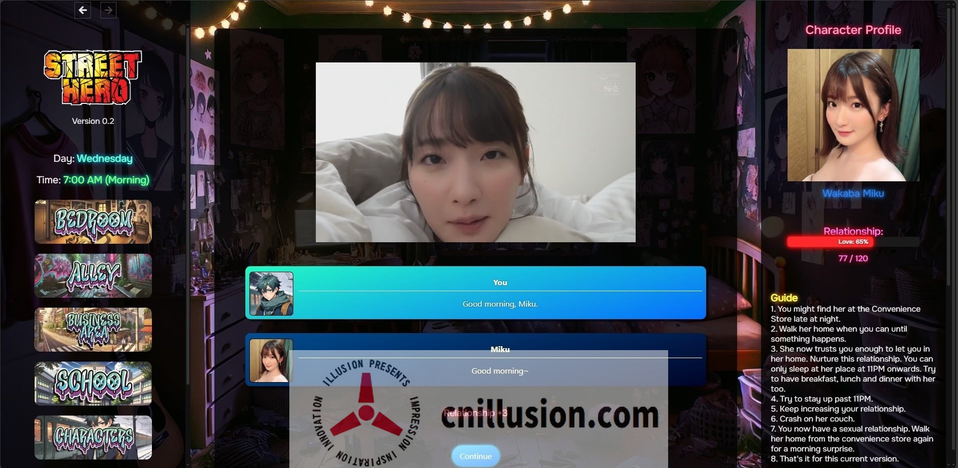 [SLG/真人/HTML] 街头英雄/Street Hero V0.6a 浏览器汉化 [11.8G/FM/WY]