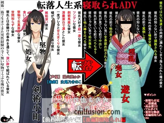 【古装SLG/汉化/NTR】被卖到花街柳巷的我的女朋友/遊郭に売られた俺の彼女 Ver2.02 AI汉化版【新汉化/1.3G】【百度网盘/直链】
