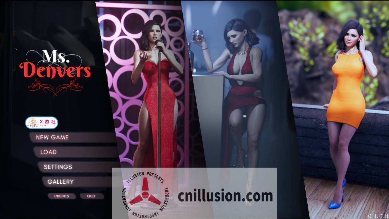 [SLG/汉化/动态] 丹弗斯女士/Ms.Denvers v0.10 P2 AI汉化 [1.6G/FM/WY]