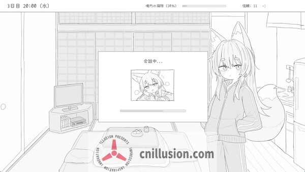 【SLG/官中/新作】与长生狐一起的30天/Living with a Little Fox Girl  官方中文步兵版【900M】【微云网盘/直链】