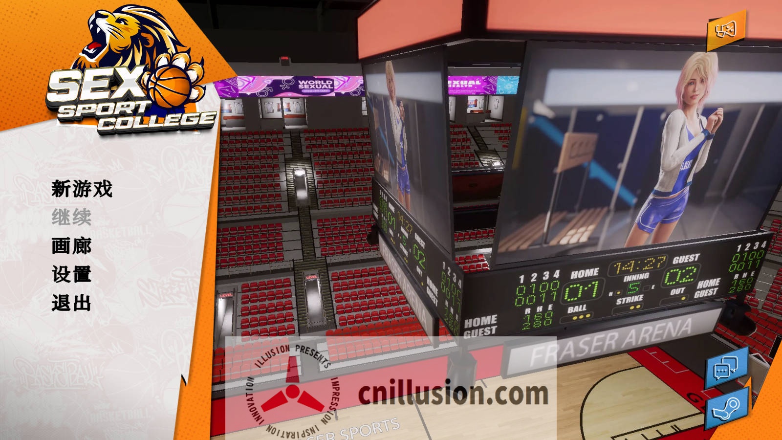 [SLG/官中/动态] 性运动学院/SEX Sport College 官方中文 [2.7G/FM/WY]