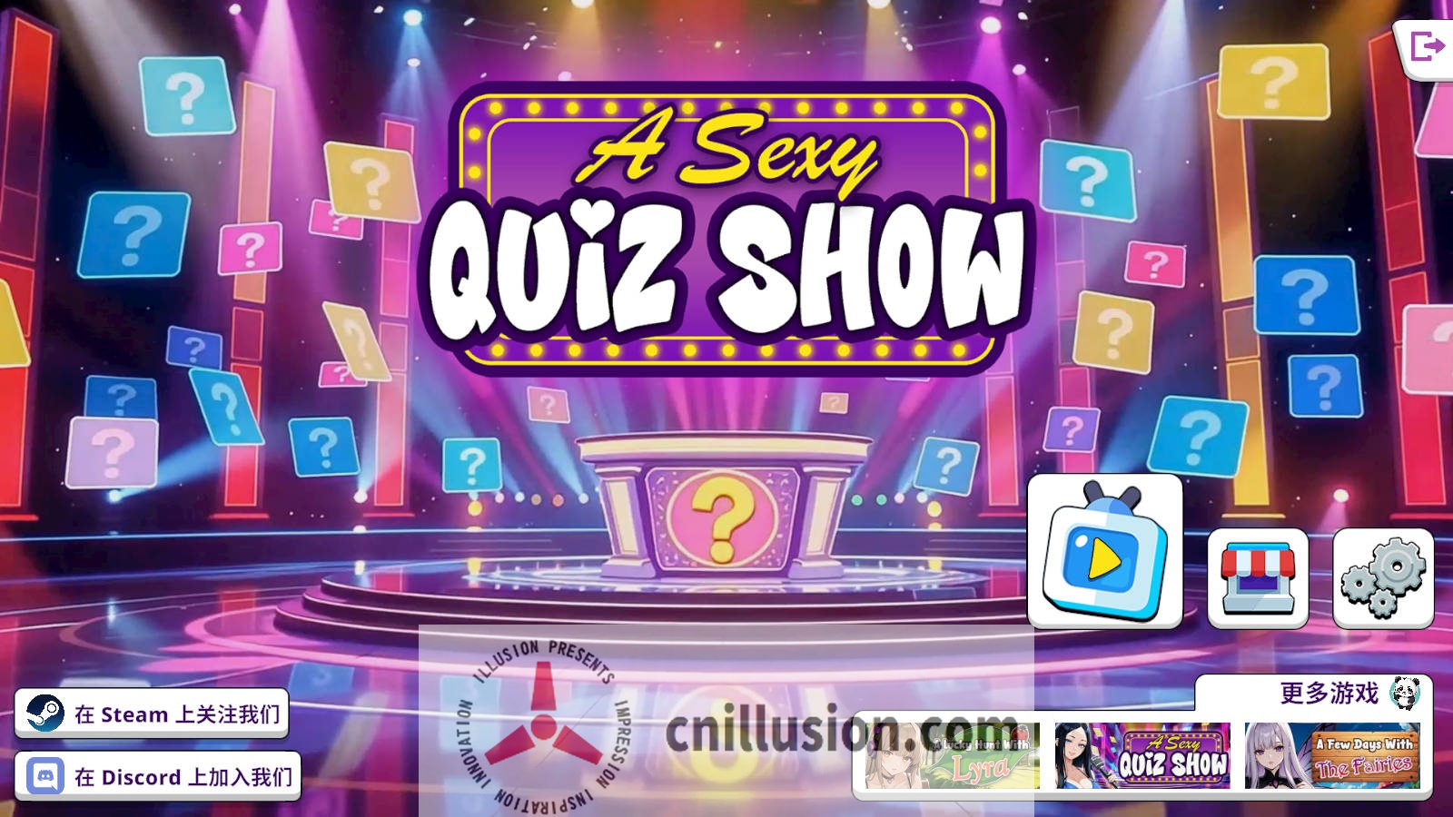 [SLG/官中/动态] 性感问答秀/A Sexy Quiz Show Ver0.8.3 Demo 官方中文 [165M/FM/WY]