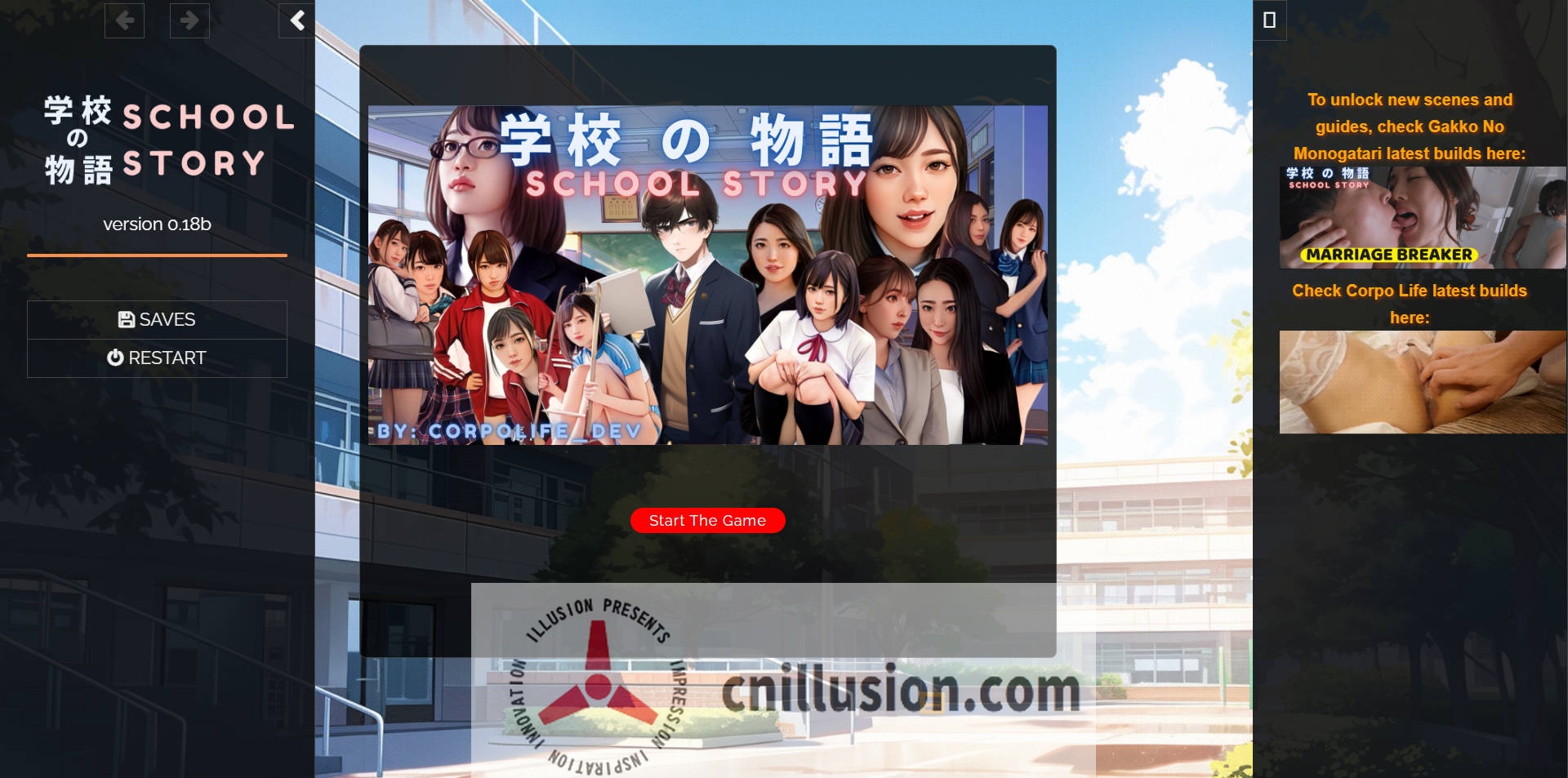 [SLG/真人/HTML] 学校の物语 Gakko No Monogatari V0.18b 浏览器汉化 [14.3G/FM/WY]