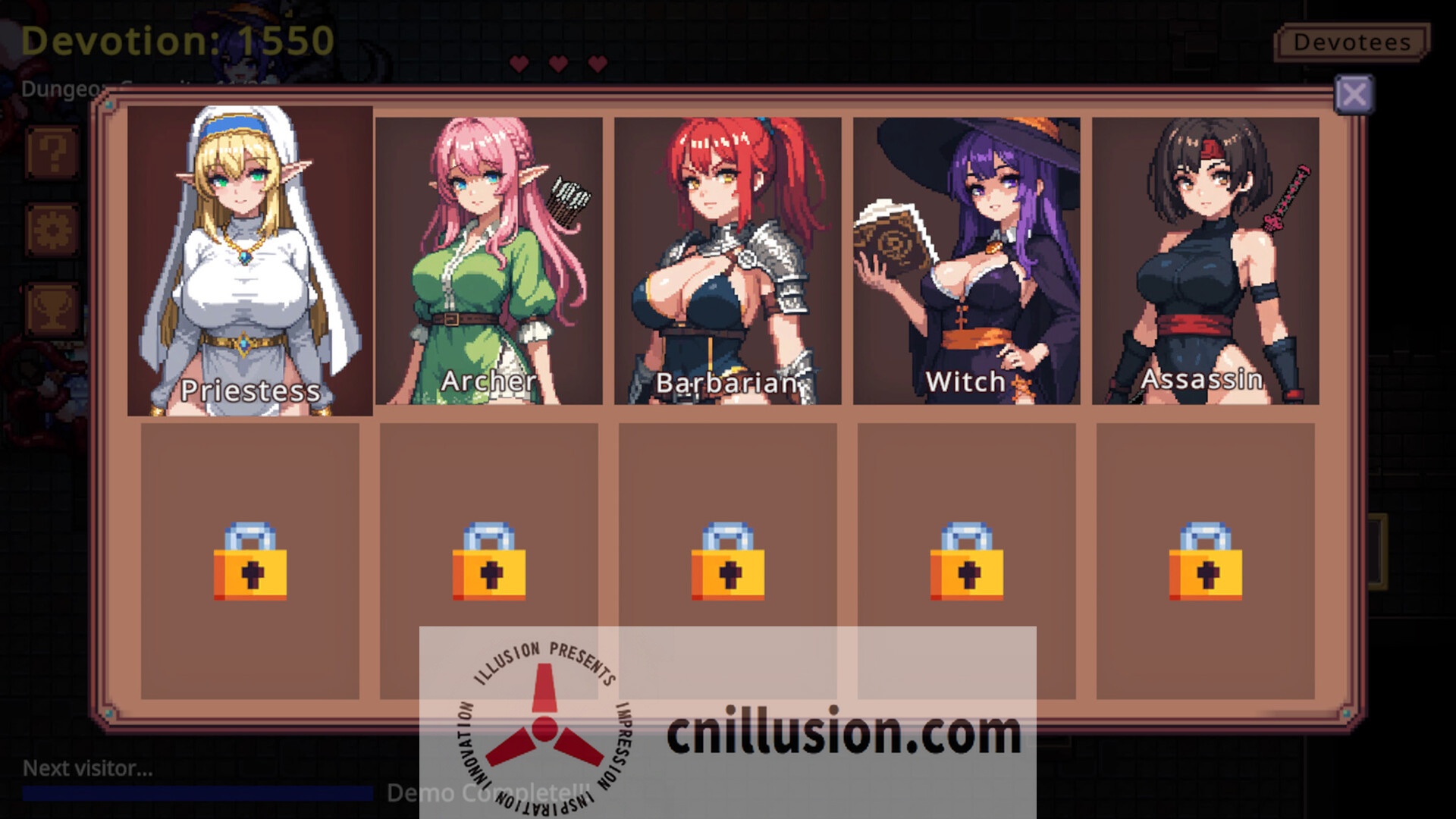 [SLG/官中/动态] 地牢奉献/Dungeon Devotion v1.4 官方中文 [111M/FM/WY]