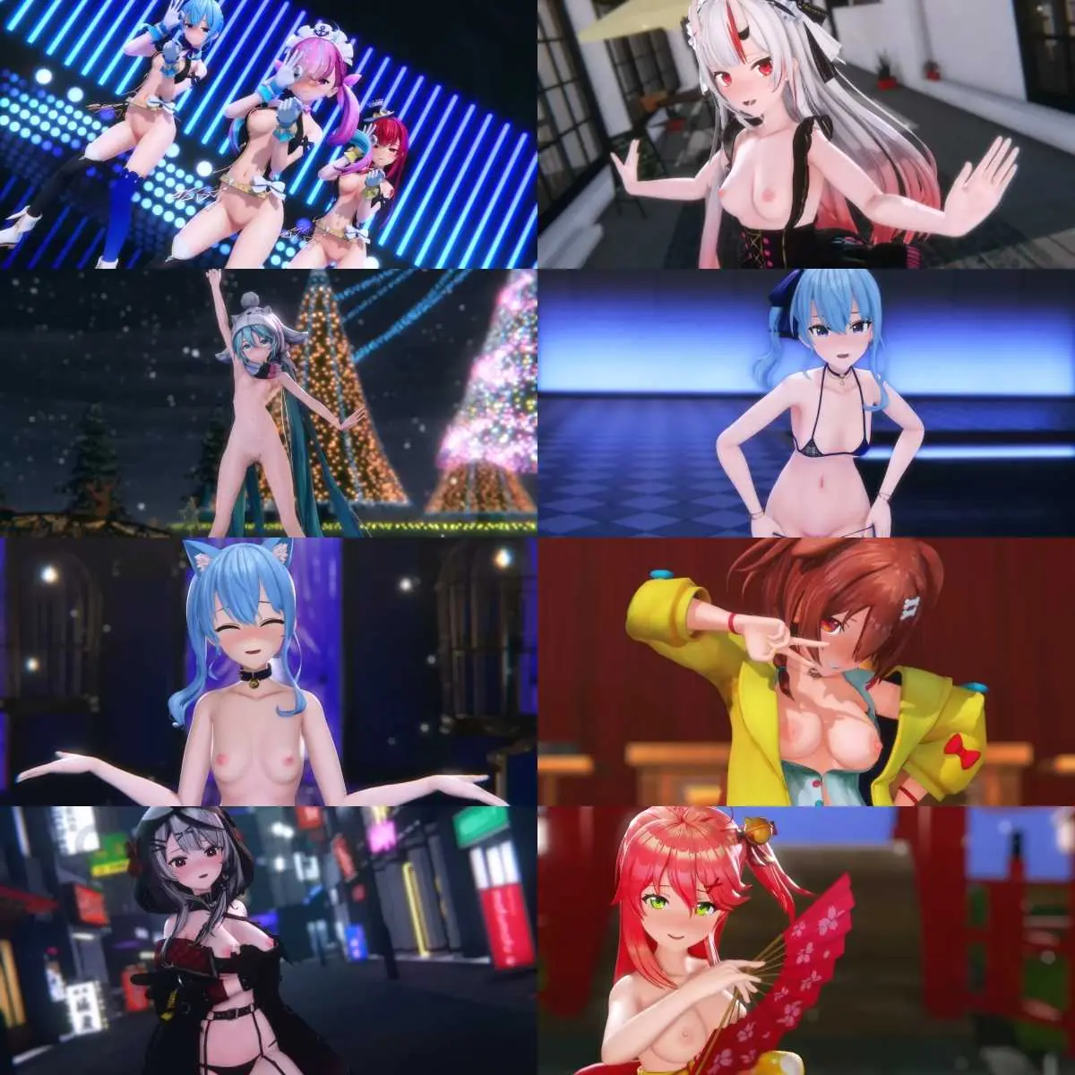 【MMD】【更新至2025.6.30】精品合集1_超高质量R18MMD_Kiido【1.9G/8V】【FM转BD】