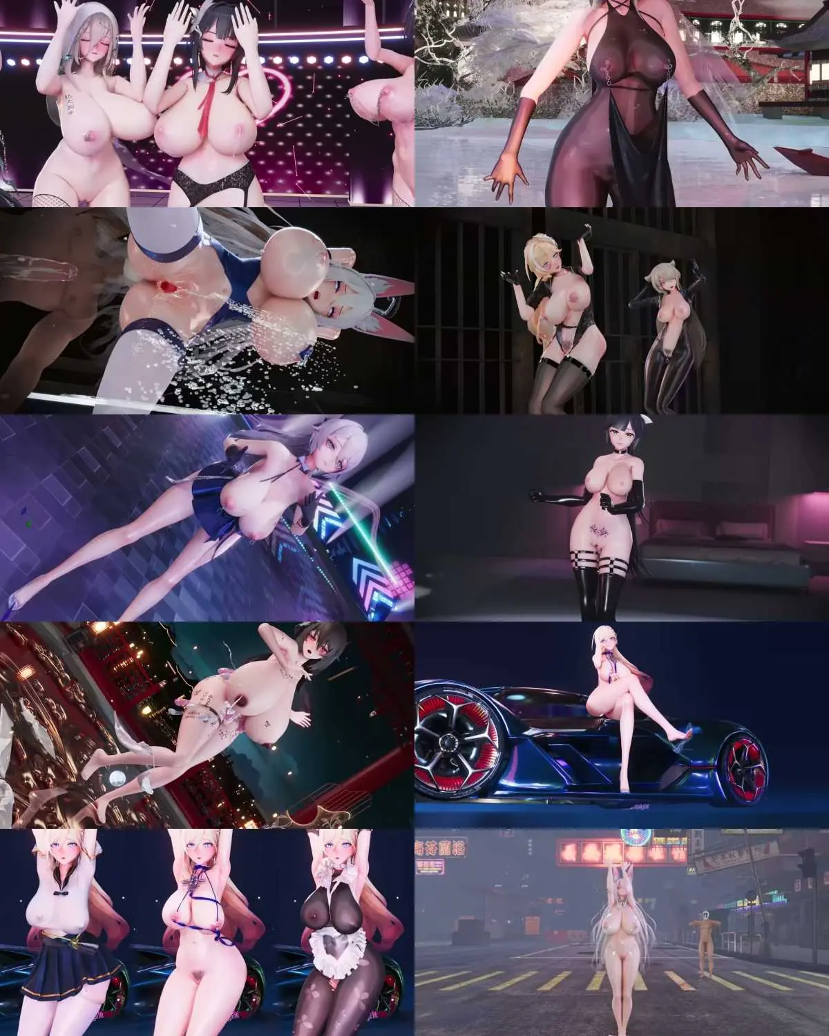 【MMD】【更新至2025.7.8】精品合集_超高质量R18MMD_BitchKnight_舞脱/啪【1.7G/11V】【FM转BD】