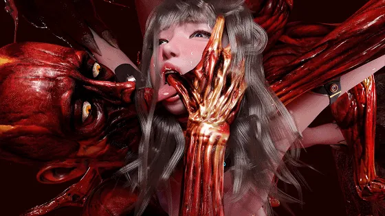 [3D/无修/重口] ATD 9月新作：ULTPHI 05white swallow4 3PHELL 异种凌辱中出 [1.3G/FM/WY]