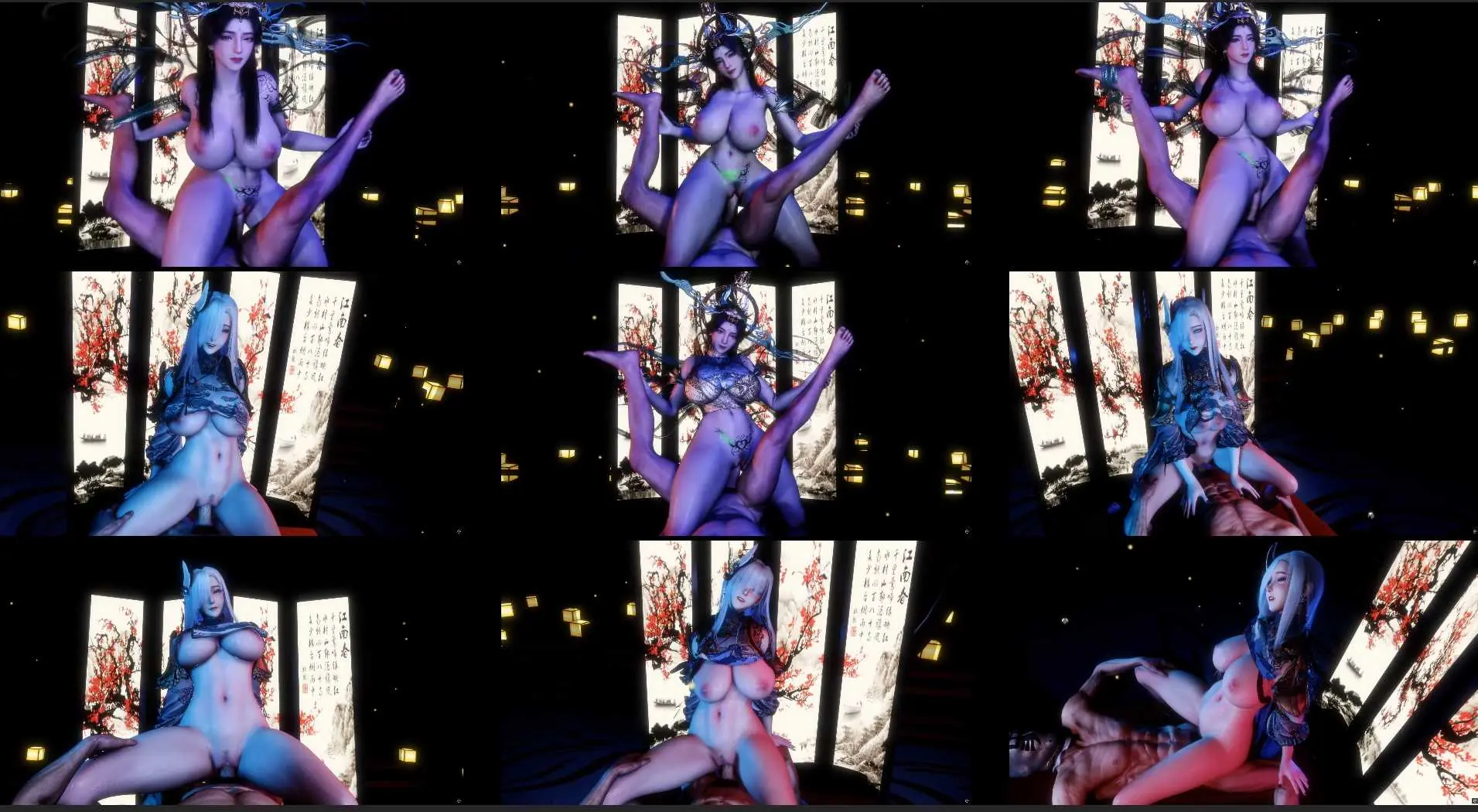【VAM同人动画】 WX990-完美世界-柳神和申鹤-江南春-【2V-241mb-4.50分钟】 飞猫转百度