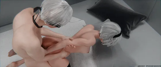 [3D/无修/CV] Aries' Possession 10月新作：2B & 9S
