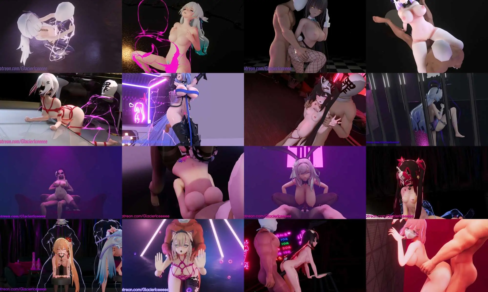 【MMD】【更新至2025.8.4】精品合集2_超高质量R18MMD_IcEeeee_舞啪【3.4G/22V】【FM转BD】