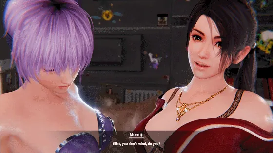[3D/无修/CV] ToonE 7月新作：Ayane x Momiji 绫音&红叶 性感女忍姐妹花激情双飞 [3G/FM/W