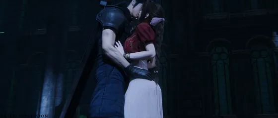 [3D/无修/CV] Aries' Possession 7月新作：Zack & Aerith-Reunion 爱丽丝 性感女神骑乘爆肏中出 [1.2G