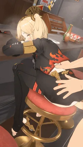 [3D/无修/动态] LazyProcrast 7月新作：柏妮思+妮可+希诺宁+阿蕾奇诺 性感御姐骑乘后入爆肏 [587M/FM/WY]