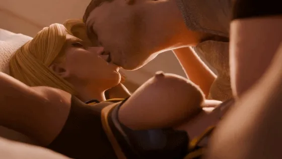 [3D/无修/CV] SKRevenant 7月新作：Emma frost gets pleased 艾玛 和性感金发御姐进行大汗淋漓的激情性爱 [330M/F