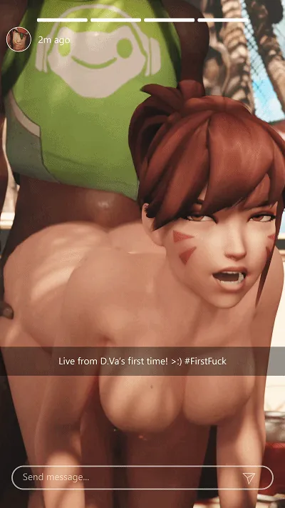[3D/无修/CV] ZMSFM 6月新作：D.Va+格温+拉克丝+天使+布丽吉塔 性感御姐异种巨根侵犯中出 [1.9G/FM/WY]