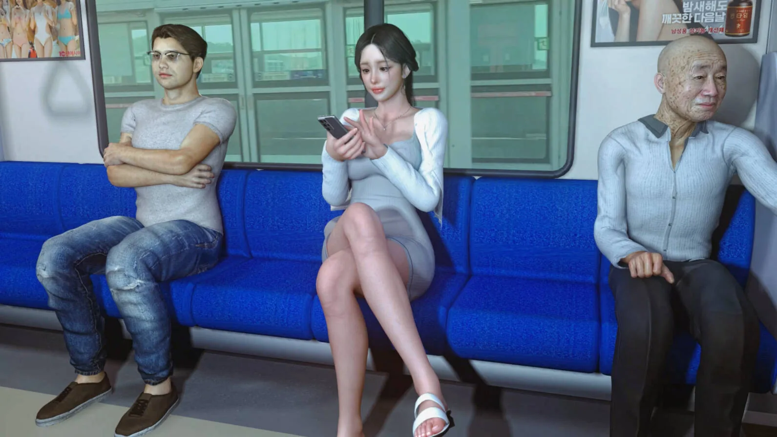 [VAM动画][GAJIJAJI] The girl I saw on the subway 人妻被囚禁暴打暴肏 [2.57G/FM微云]