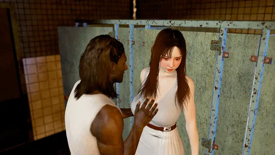 [3D/NTR/VAM] HolyCcCc：Jiyeon's NTR love story prologue part 5 性感黑丝女友在黑人同学的调教下完全堕