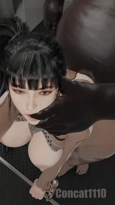 [3D/无修/CV] Concat1110 7月新作：伊芙+艾玛 性感御姐丰满身材站立后入中出 [719M/FM/WY]